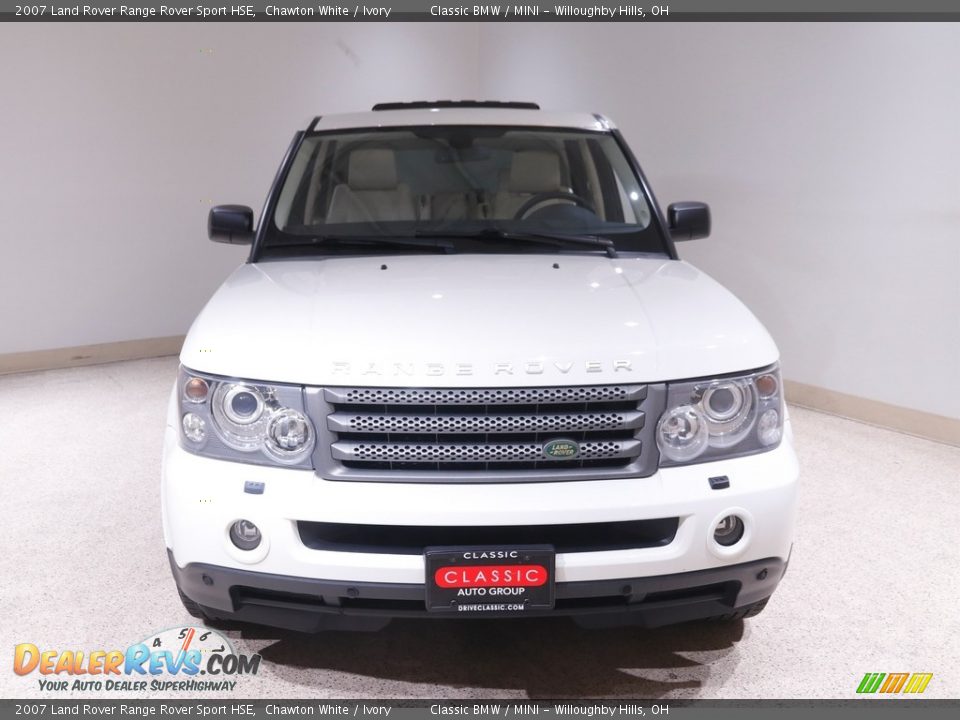 2007 Land Rover Range Rover Sport HSE Chawton White / Ivory Photo #2