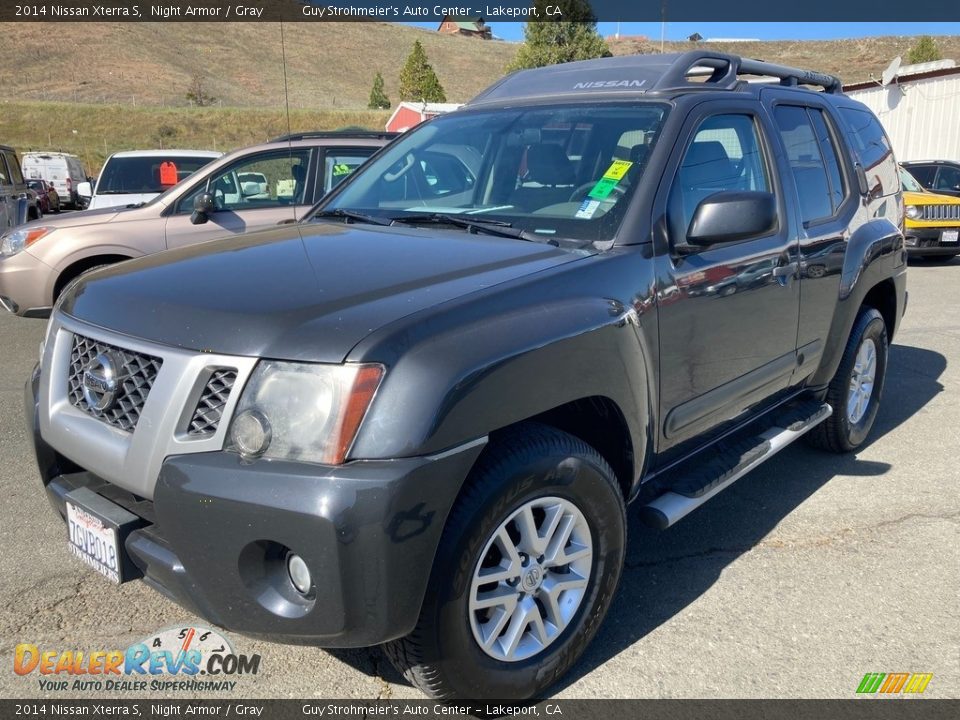 2014 Nissan Xterra S Night Armor / Gray Photo #3