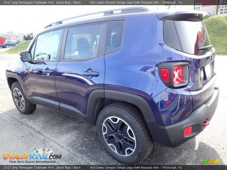 2017 Jeep Renegade Trailhawk 4x4 Jetset Blue / Black Photo #3