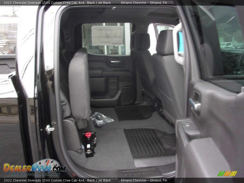 Rear Seat of 2022 Chevrolet Silverado 1500 Custom Crew Cab 4x4 Photo #19