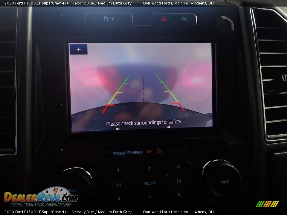 2020 Ford F150 XLT SuperCrew 4x4 Velocity Blue / Medium Earth Gray Photo #2