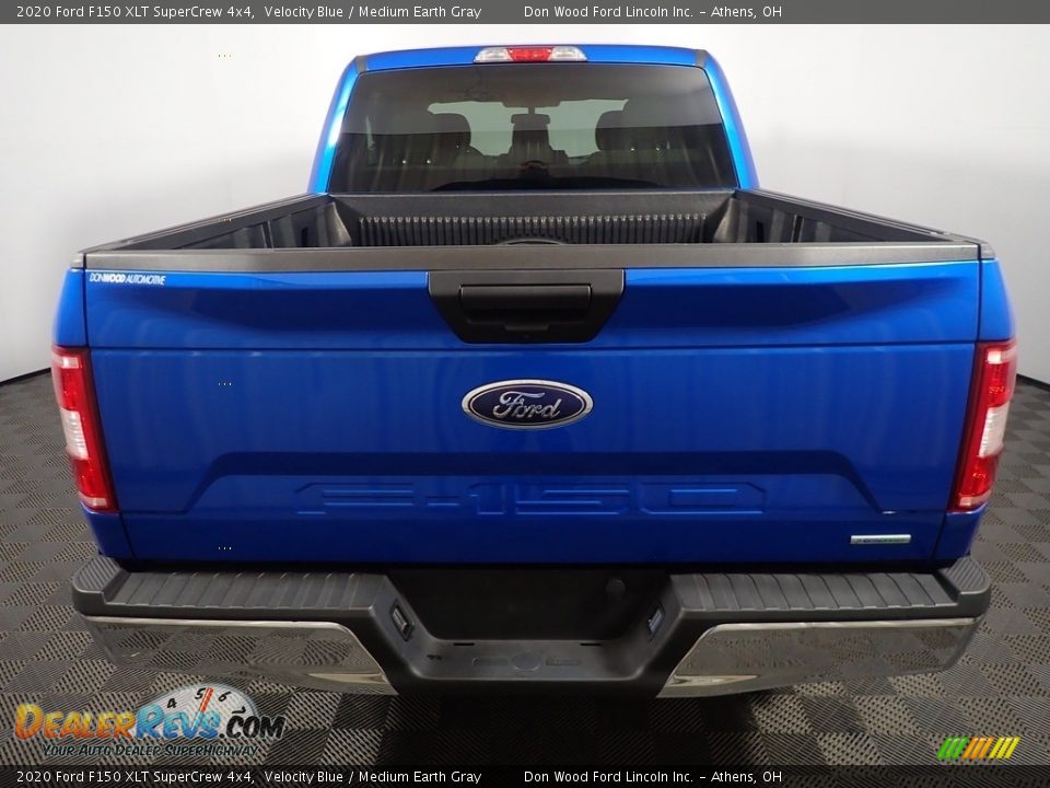 2020 Ford F150 XLT SuperCrew 4x4 Velocity Blue / Medium Earth Gray Photo #13