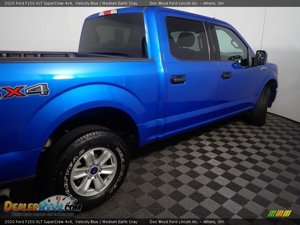 2020 Ford F150 XLT SuperCrew 4x4 Velocity Blue / Medium Earth Gray Photo #18