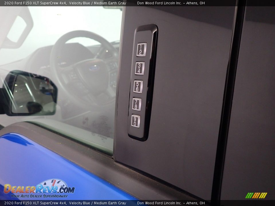 2020 Ford F150 XLT SuperCrew 4x4 Velocity Blue / Medium Earth Gray Photo #19