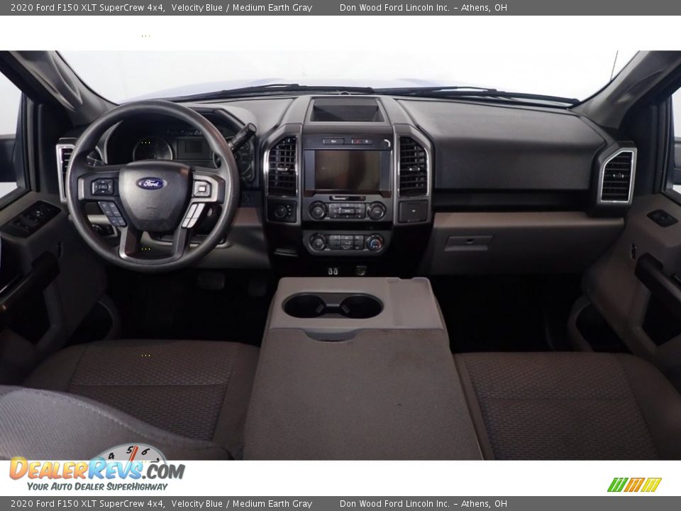 2020 Ford F150 XLT SuperCrew 4x4 Velocity Blue / Medium Earth Gray Photo #24