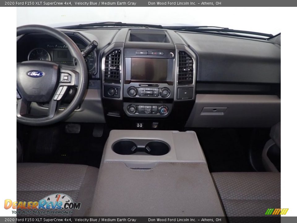 2020 Ford F150 XLT SuperCrew 4x4 Velocity Blue / Medium Earth Gray Photo #26