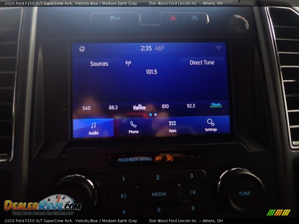 2020 Ford F150 XLT SuperCrew 4x4 Velocity Blue / Medium Earth Gray Photo #27