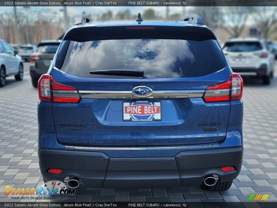 2022 Subaru Ascent Onyx Edition Abyss Blue Pearl / Gray StarTex Photo #5