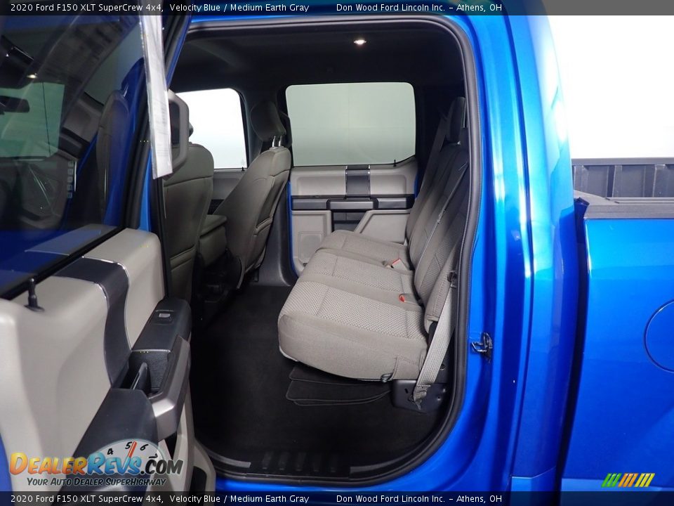 2020 Ford F150 XLT SuperCrew 4x4 Velocity Blue / Medium Earth Gray Photo #29