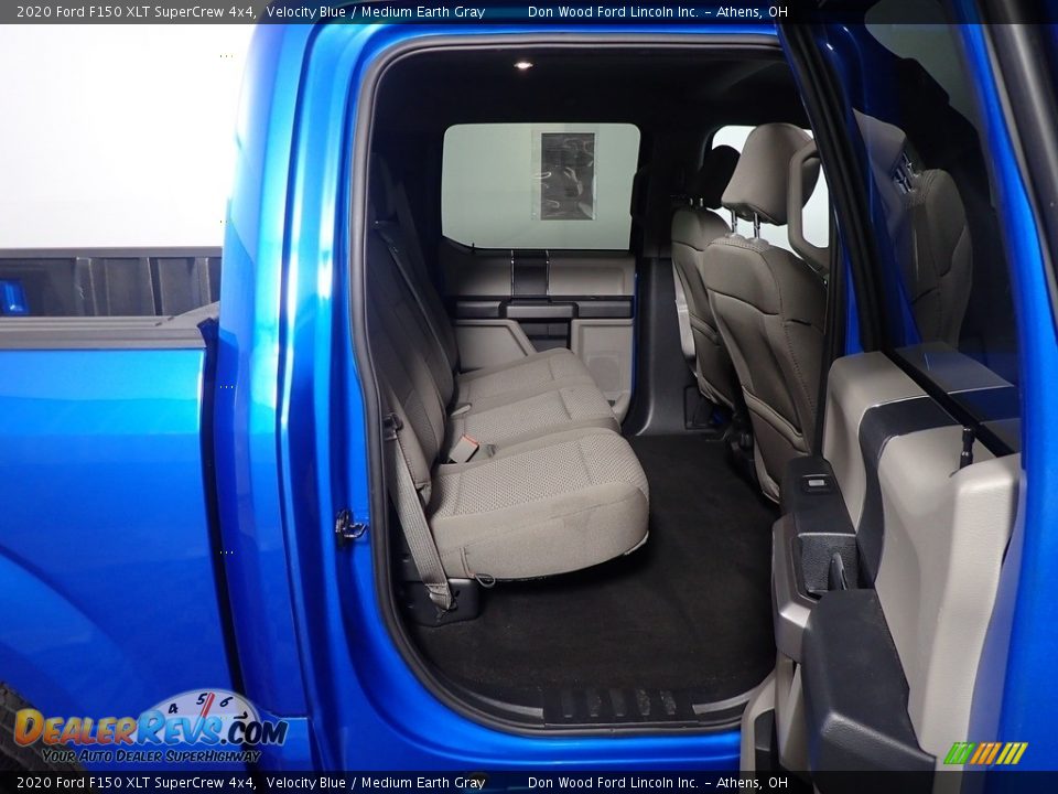 2020 Ford F150 XLT SuperCrew 4x4 Velocity Blue / Medium Earth Gray Photo #31