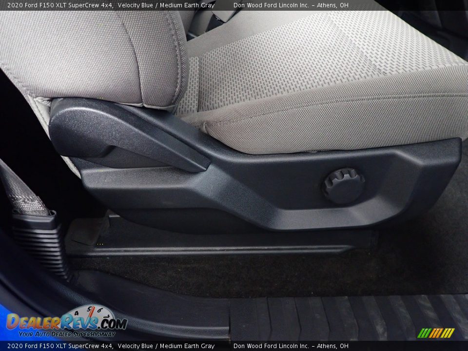 2020 Ford F150 XLT SuperCrew 4x4 Velocity Blue / Medium Earth Gray Photo #34