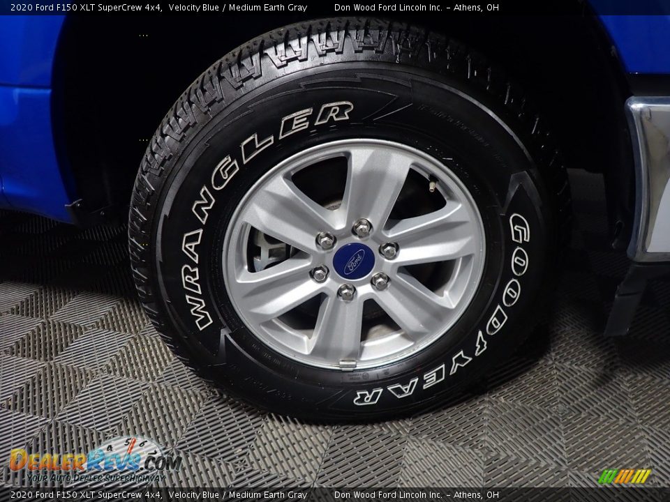 2020 Ford F150 XLT SuperCrew 4x4 Velocity Blue / Medium Earth Gray Photo #35