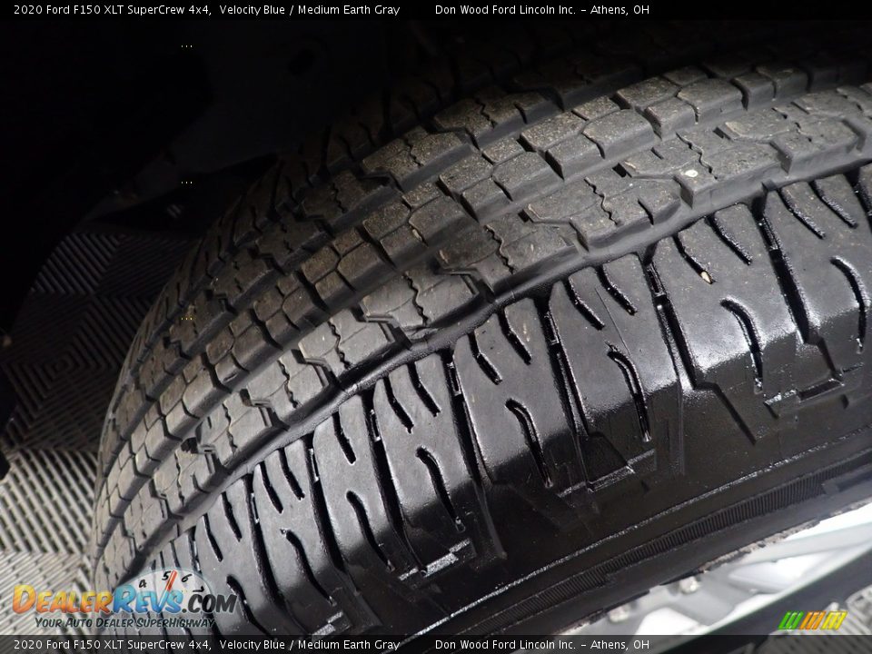 2020 Ford F150 XLT SuperCrew 4x4 Velocity Blue / Medium Earth Gray Photo #36