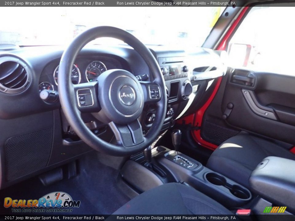 2017 Jeep Wrangler Sport 4x4 Firecracker Red / Black Photo #14