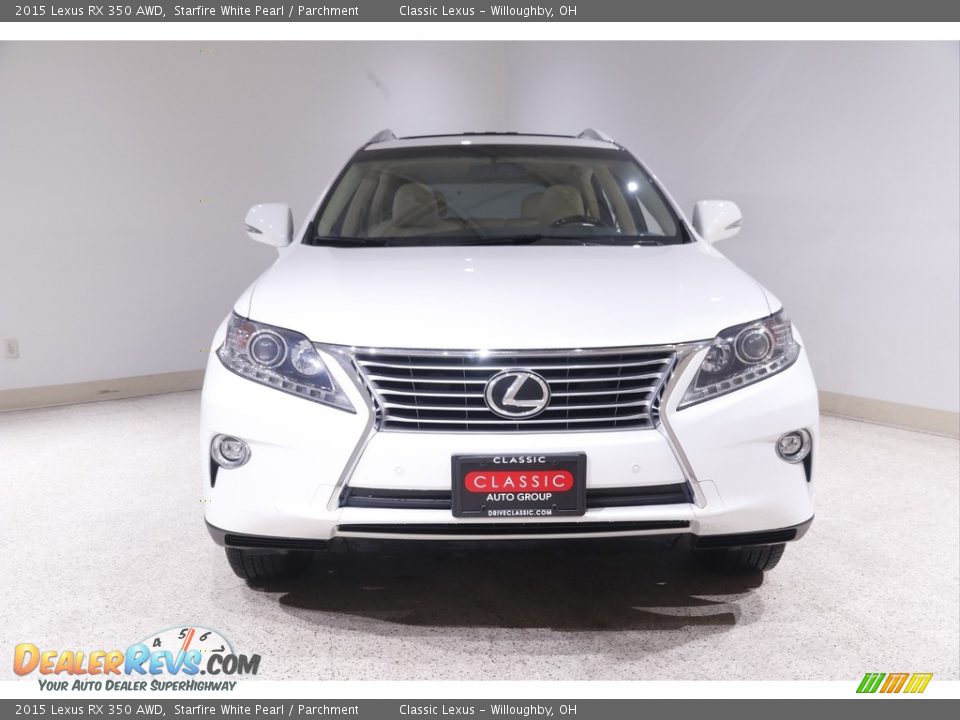 2015 Lexus RX 350 AWD Starfire White Pearl / Parchment Photo #2