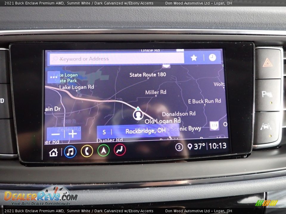 2021 Buick Enclave Premium AWD Summit White / Dark Galvanized w/Ebony Accents Photo #3