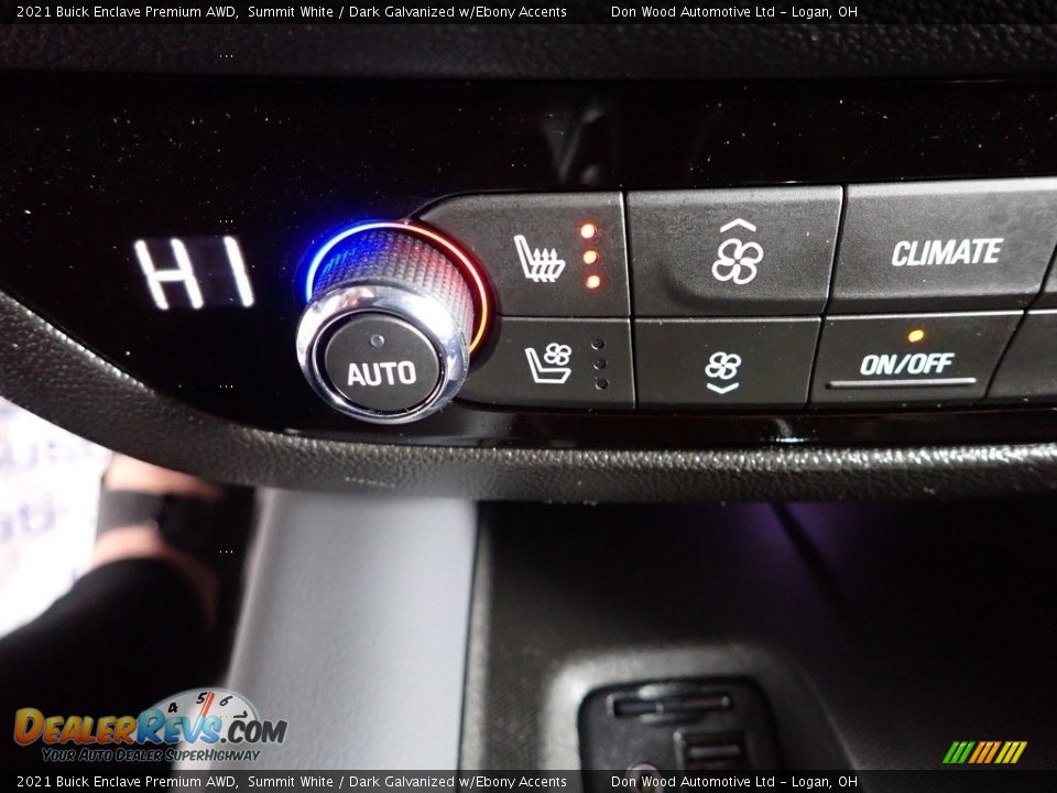 2021 Buick Enclave Premium AWD Summit White / Dark Galvanized w/Ebony Accents Photo #5