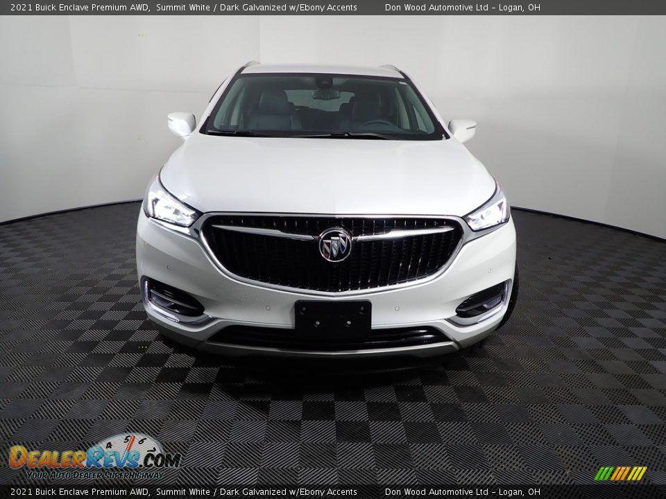 2021 Buick Enclave Premium AWD Summit White / Dark Galvanized w/Ebony Accents Photo #6