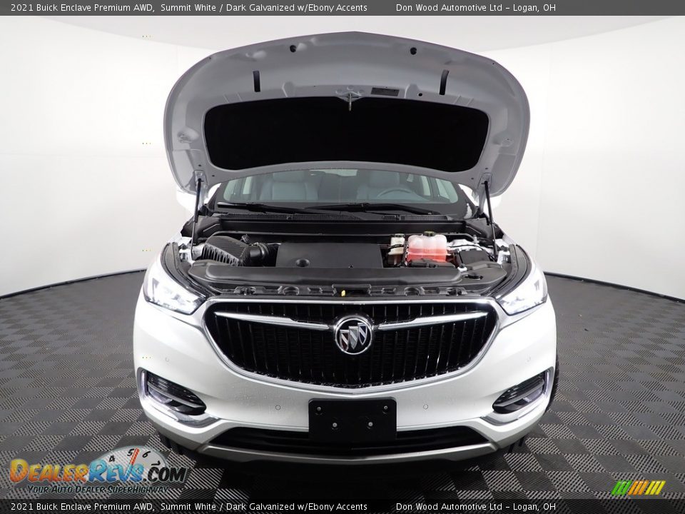 2021 Buick Enclave Premium AWD Summit White / Dark Galvanized w/Ebony Accents Photo #7