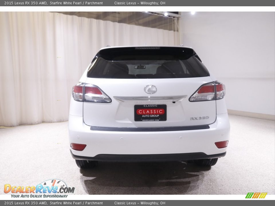 2015 Lexus RX 350 AWD Starfire White Pearl / Parchment Photo #21