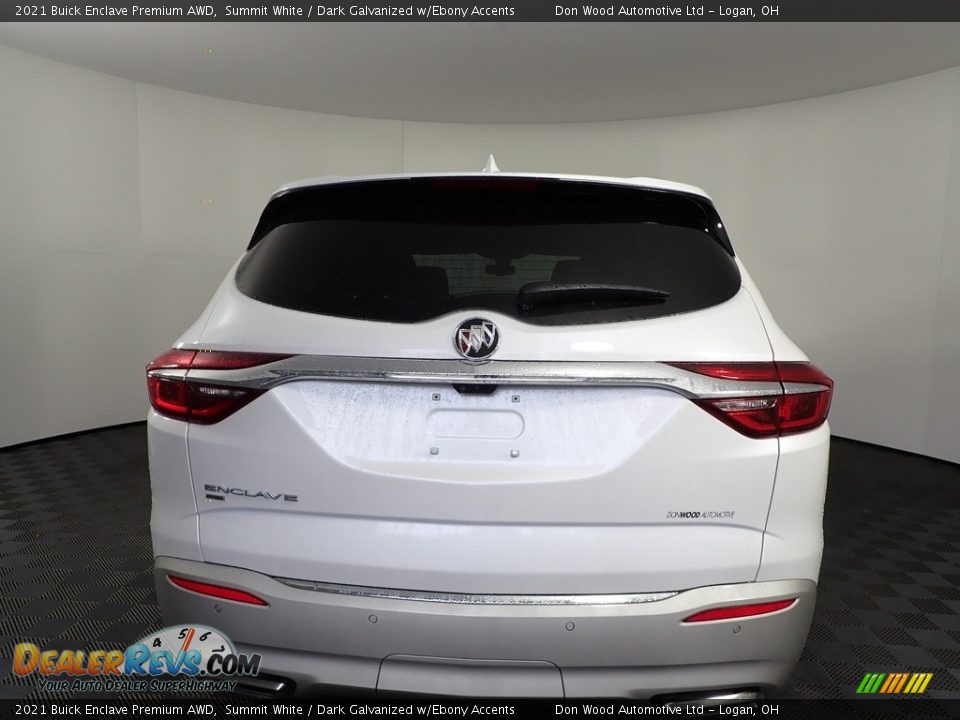 2021 Buick Enclave Premium AWD Summit White / Dark Galvanized w/Ebony Accents Photo #12