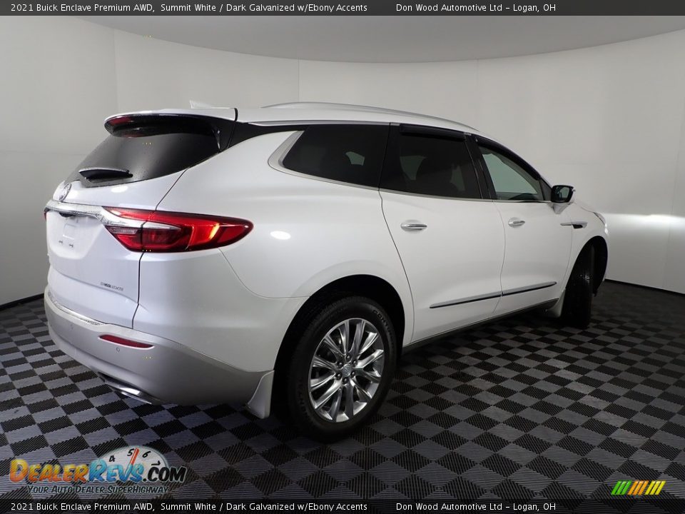 2021 Buick Enclave Premium AWD Summit White / Dark Galvanized w/Ebony Accents Photo #15