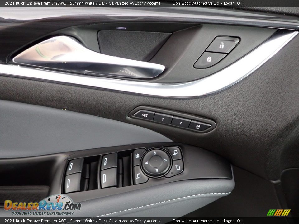 2021 Buick Enclave Premium AWD Summit White / Dark Galvanized w/Ebony Accents Photo #17