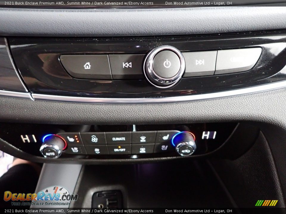 2021 Buick Enclave Premium AWD Summit White / Dark Galvanized w/Ebony Accents Photo #24