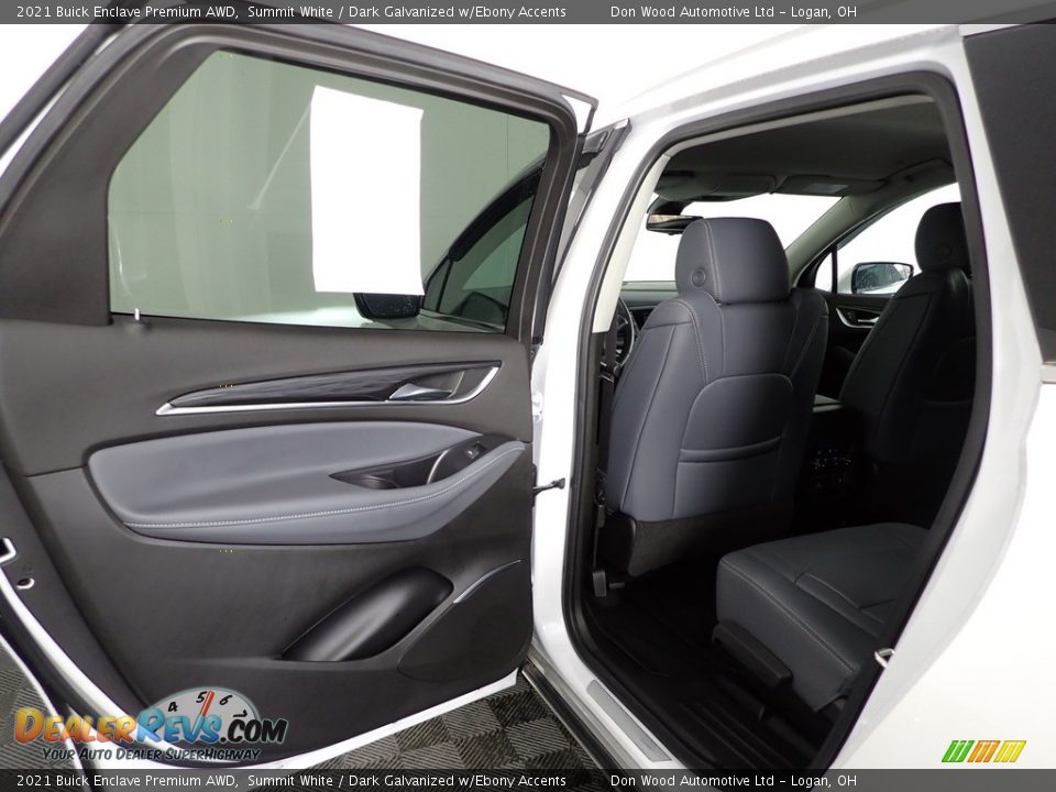 2021 Buick Enclave Premium AWD Summit White / Dark Galvanized w/Ebony Accents Photo #27
