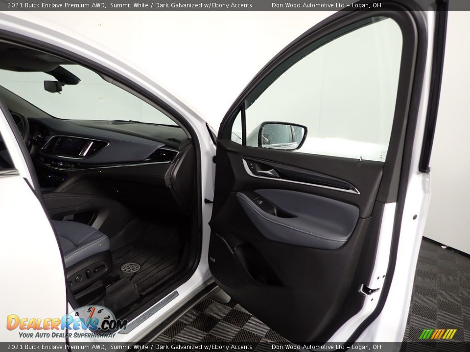 2021 Buick Enclave Premium AWD Summit White / Dark Galvanized w/Ebony Accents Photo #32