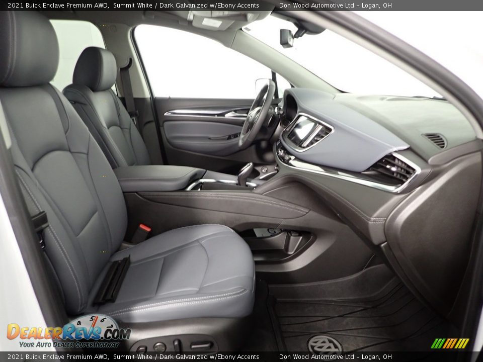 2021 Buick Enclave Premium AWD Summit White / Dark Galvanized w/Ebony Accents Photo #33