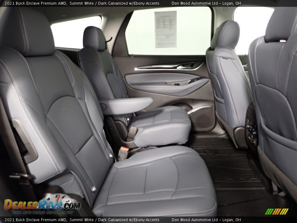 2021 Buick Enclave Premium AWD Summit White / Dark Galvanized w/Ebony Accents Photo #36