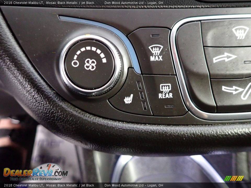 2018 Chevrolet Malibu LT Mosaic Black Metallic / Jet Black Photo #4