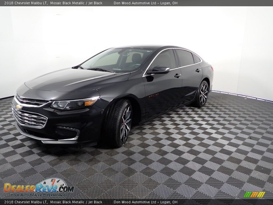 2018 Chevrolet Malibu LT Mosaic Black Metallic / Jet Black Photo #8