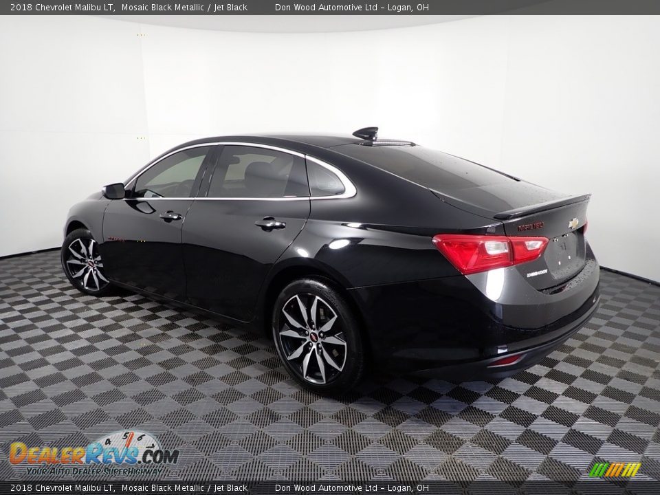 2018 Chevrolet Malibu LT Mosaic Black Metallic / Jet Black Photo #10