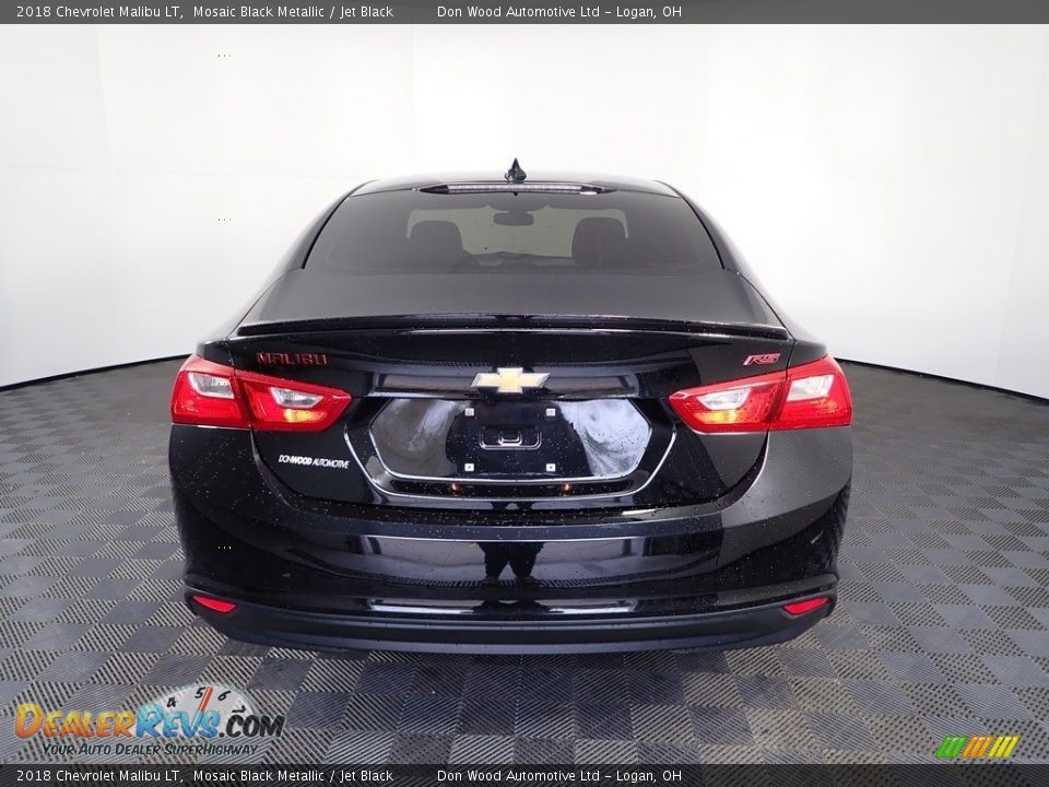 2018 Chevrolet Malibu LT Mosaic Black Metallic / Jet Black Photo #11