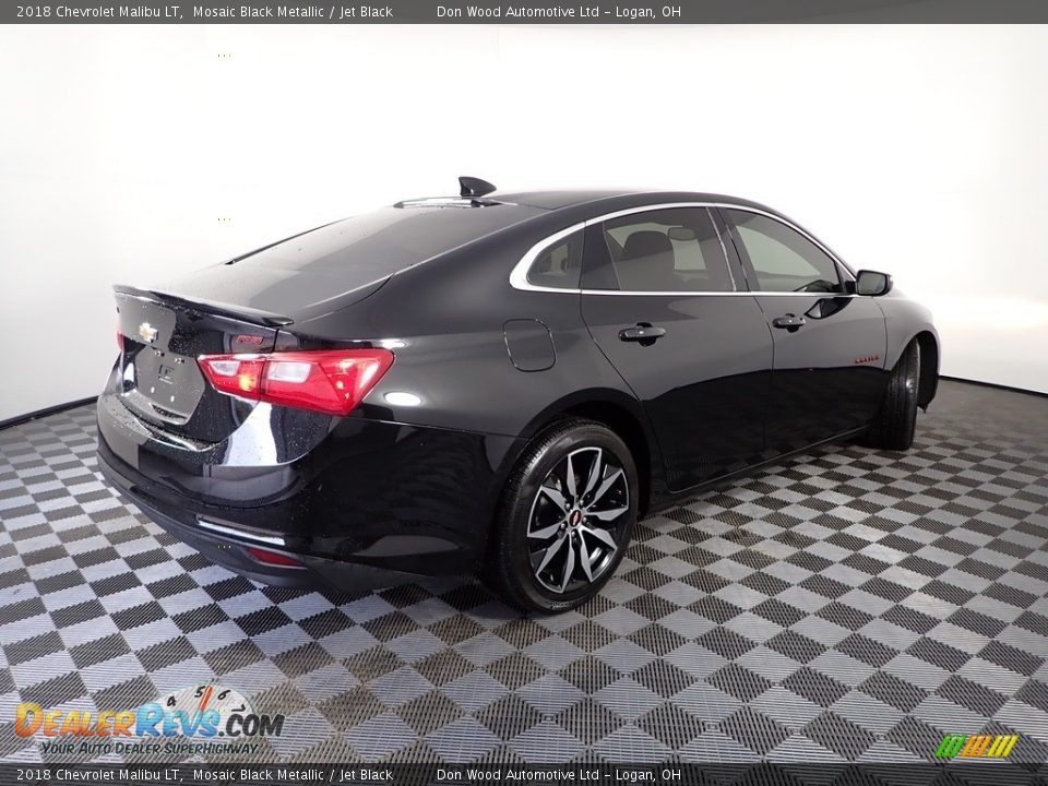 2018 Chevrolet Malibu LT Mosaic Black Metallic / Jet Black Photo #14