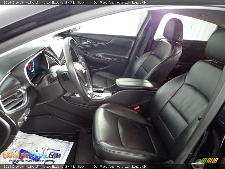 2018 Chevrolet Malibu LT Mosaic Black Metallic / Jet Black Photo #18