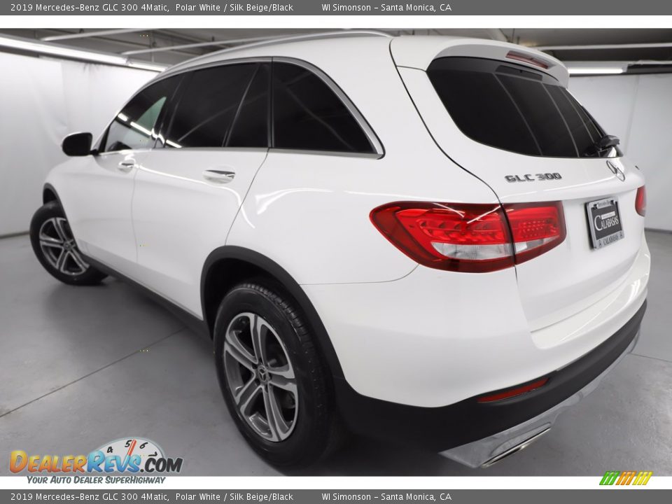 2019 Mercedes-Benz GLC 300 4Matic Polar White / Silk Beige/Black Photo #13