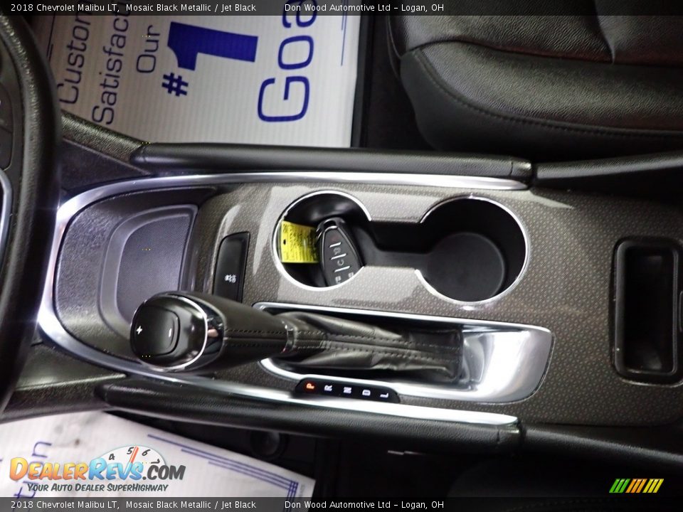2018 Chevrolet Malibu LT Mosaic Black Metallic / Jet Black Photo #24