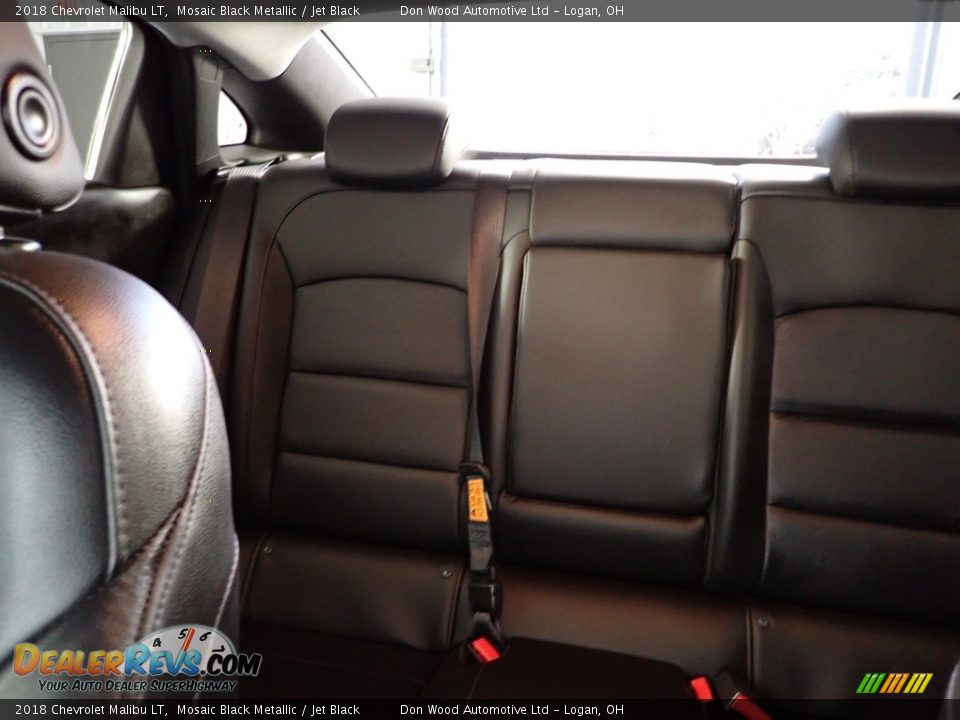 2018 Chevrolet Malibu LT Mosaic Black Metallic / Jet Black Photo #25