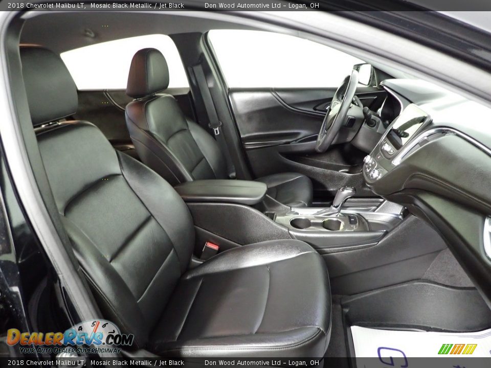 2018 Chevrolet Malibu LT Mosaic Black Metallic / Jet Black Photo #30
