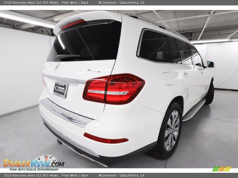 2019 Mercedes-Benz GLS 450 4Matic Polar White / Black Photo #5