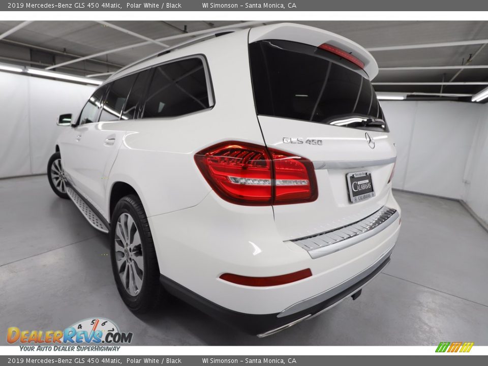 2019 Mercedes-Benz GLS 450 4Matic Polar White / Black Photo #13