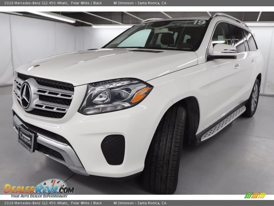 2019 Mercedes-Benz GLS 450 4Matic Polar White / Black Photo #14