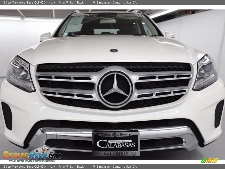 2019 Mercedes-Benz GLS 450 4Matic Polar White / Black Photo #16