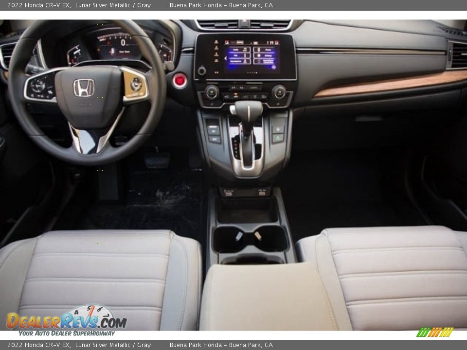 Gray Interior - 2022 Honda CR-V EX Photo #15