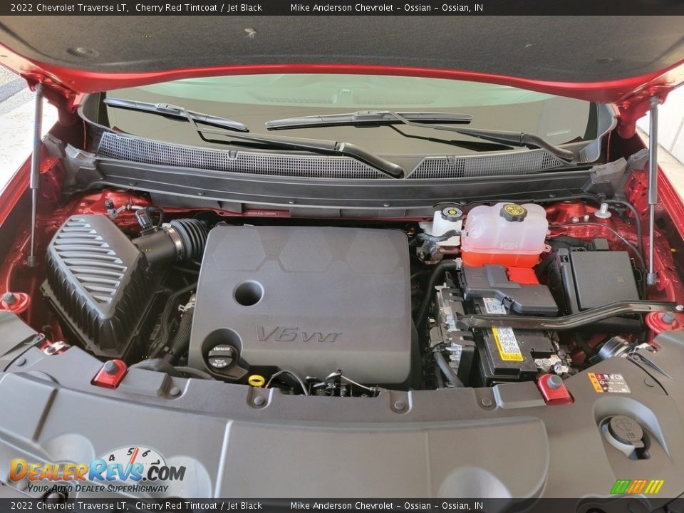 2022 Chevrolet Traverse LT 3.6 Liter DFI DOHC 24-Valve VVT V6 Engine Photo #12