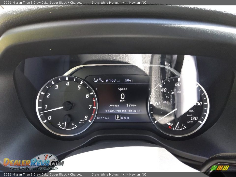 2021 Nissan Titan S Crew Cab Gauges Photo #21