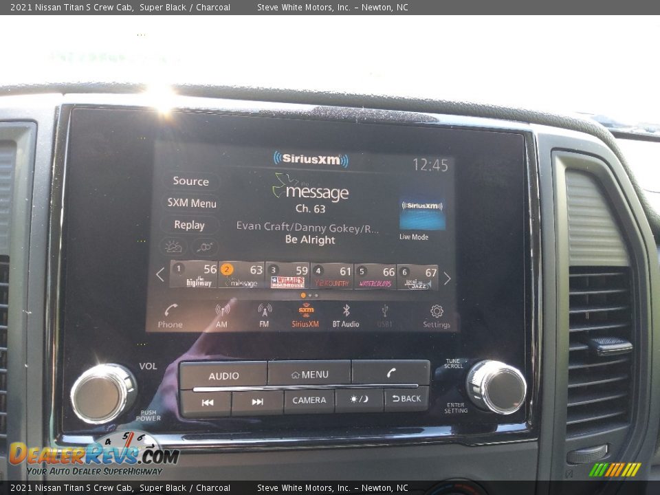 Audio System of 2021 Nissan Titan S Crew Cab Photo #23